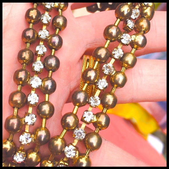 J. Crew Vintage Crystal Necklace - Picture 3 of 7